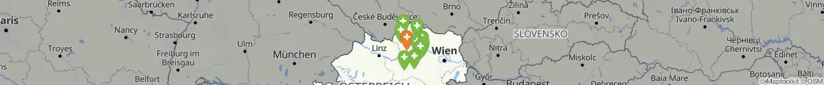 Map view for Pharmacies emergency services nearby Großgöttfritz (Zwettl, Niederösterreich)